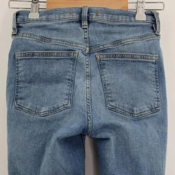 Free People Raw Hem High Rise Jeggings Jeans - Picture 5 of 6